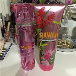 Bath and Body Works lotion & body spray